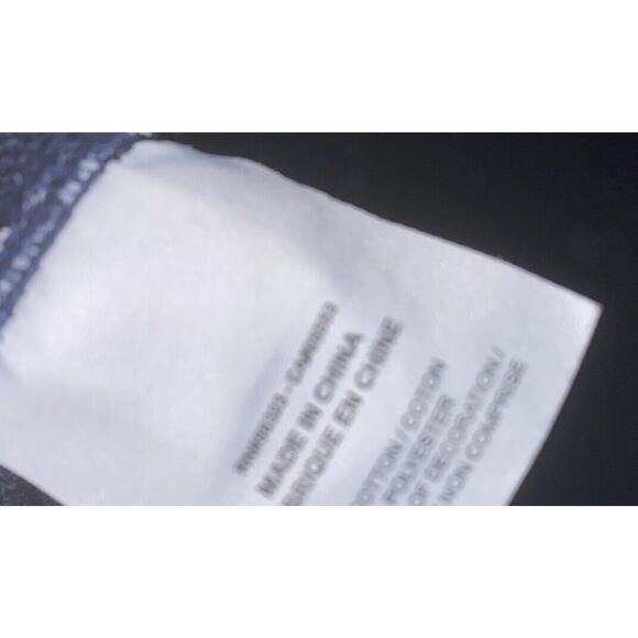 Nike Lab Collection Fleece Sweatshirt Men Sz Medium Blue USA Stars Crew Pullover - Picture 5 of 7